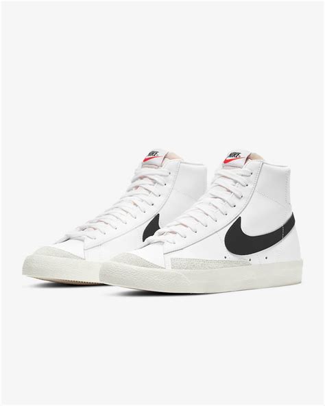 nike schuhe sneaker damen wmns blazer mid black white|Nike mid 77 blazer.